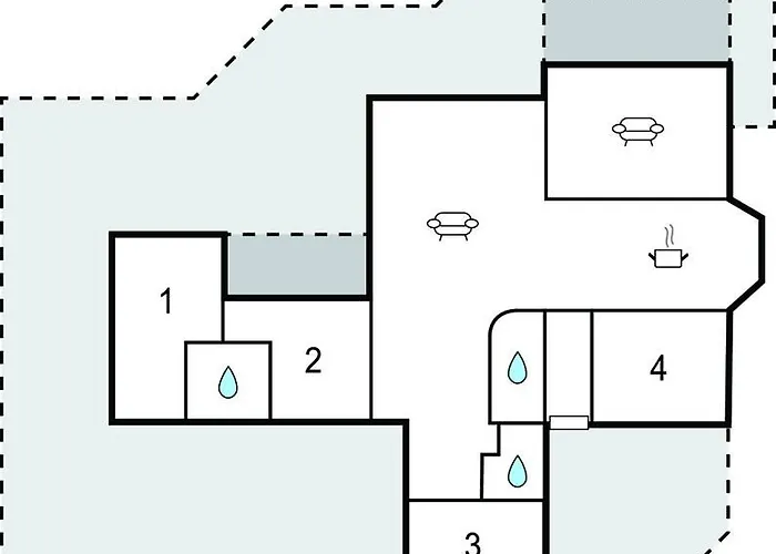 4 Bedroom Beautiful In * Løkken